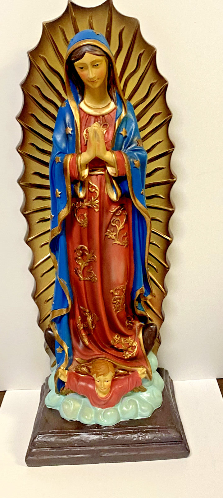 Our Lady of Guadalupe 18 Inch Resin Statue #AB-232