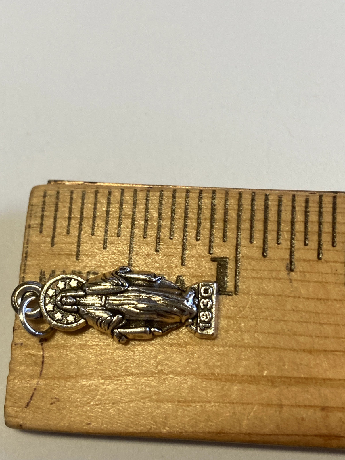 Our Lady of Grace  1" Devotional Charm, New - Journeys of Faith