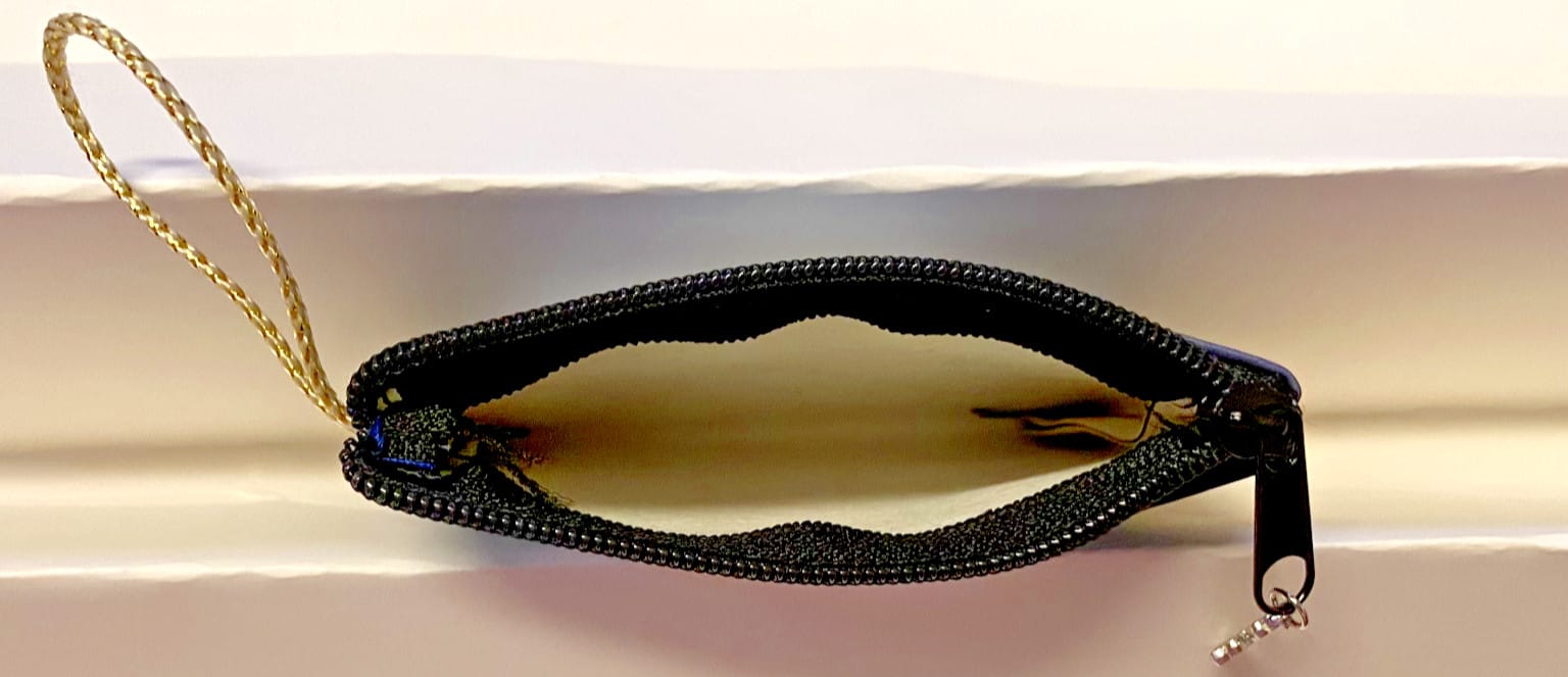 Saint Joseph w/Child Small  3.25" Zip Rosary Pouch, New #AB-029 Unbranded Clothing, Shoes & Accessories:Women:Women's Bags & Handbags