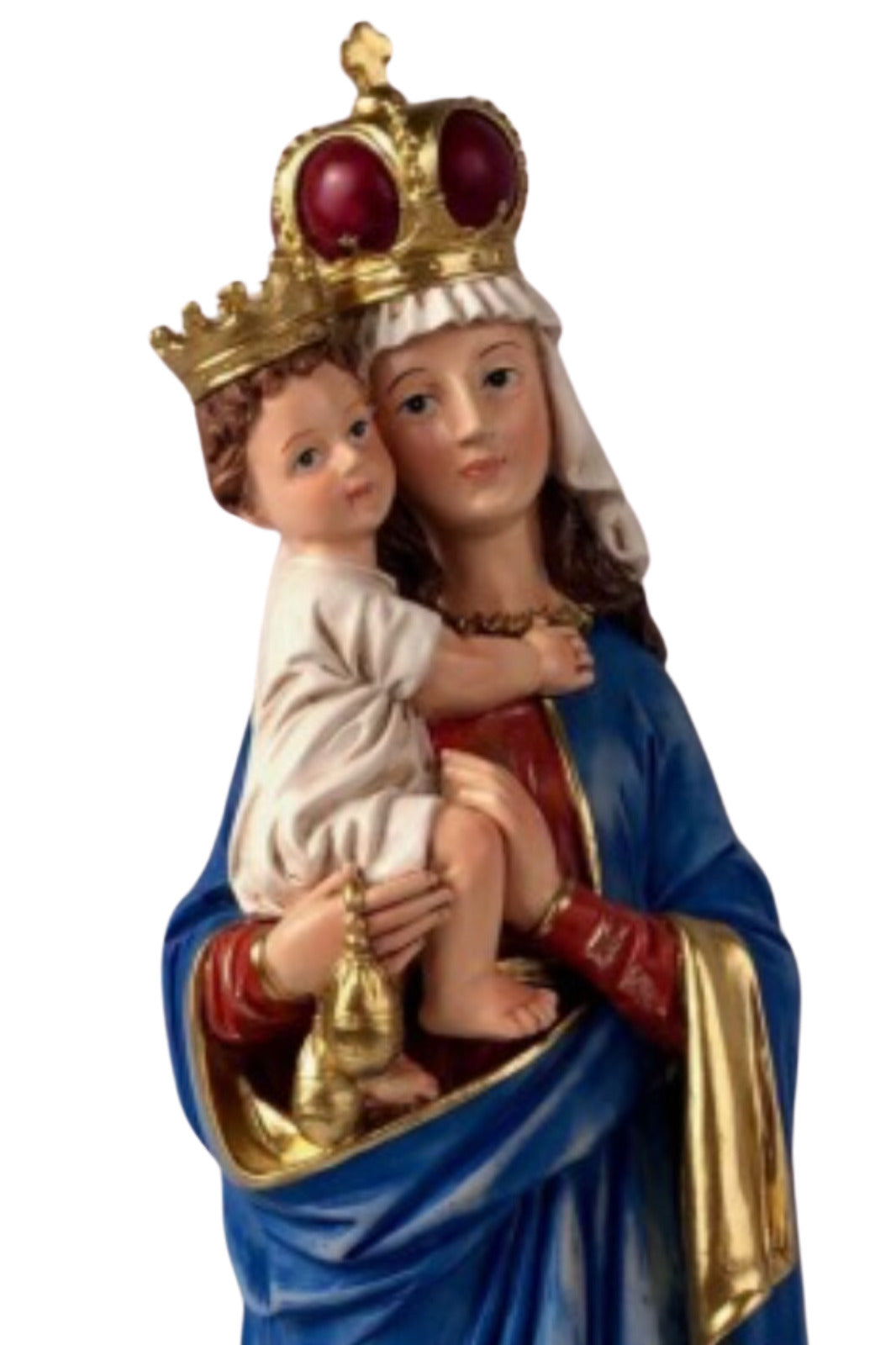 14 inch Our Lady of Good Remedy Statue hand made in Colombia Free Shipping