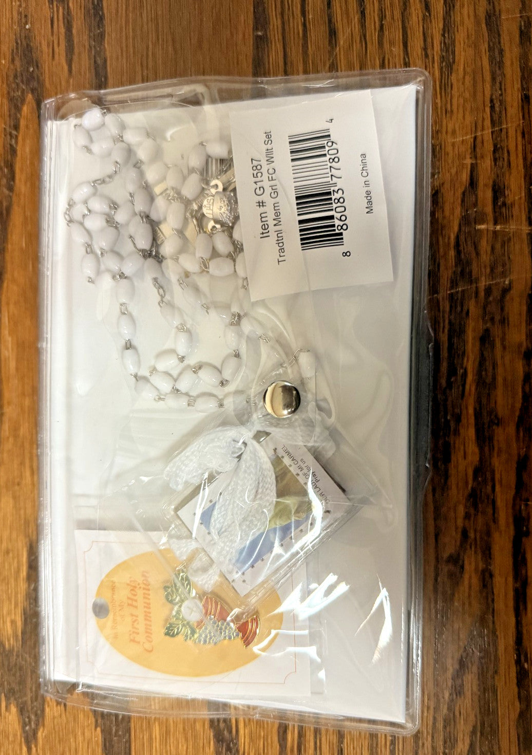 Traditional First Holy Communion 4pc Set,For a girl New - #Gftshp-75 - Journeys of Faith