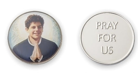 Blessed Carlo Acutis,Apostle of the Eucharist Pocket Token, New - Journeys of Faith