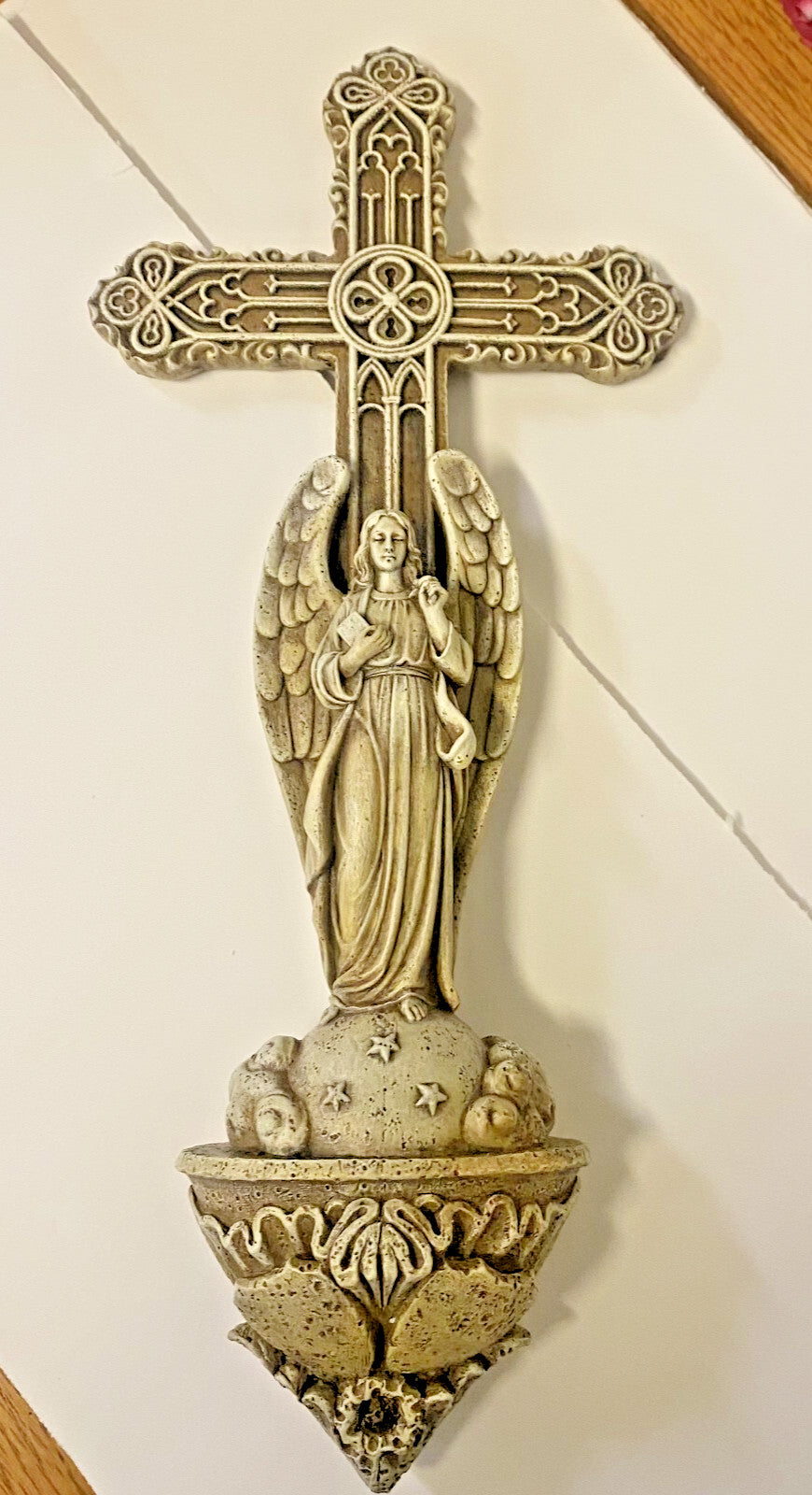 Angel of the Lord 13" Wall Cross, New #AB-257-2 - Journeys of Faith
