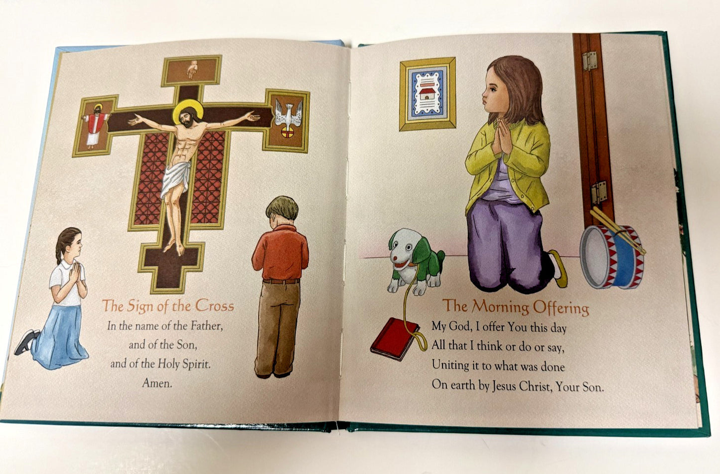 Children's First Book of Prayers Hardcover Book, New #AB-428-R2