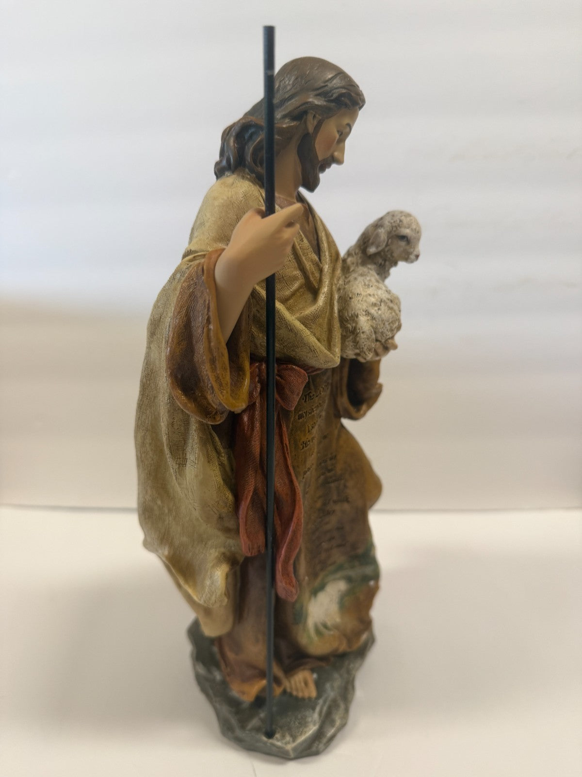 Good Shepherd  12"  Statue, New #AB-441-R2