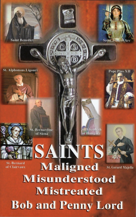 Saints, Maligned, Misunderstood, Mistreated Book by Bob and Penny Lord, New - Journeys of Faith