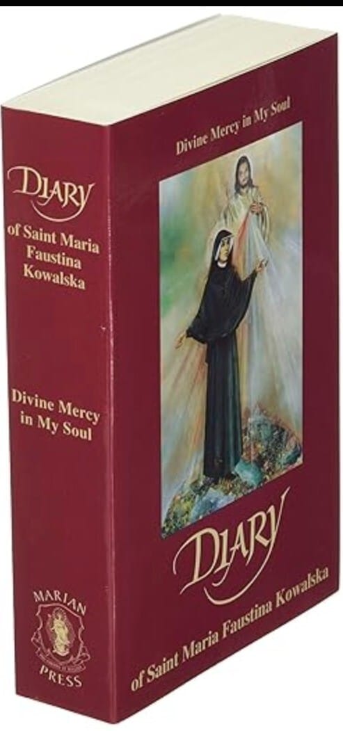 Saint Sister Faustina Dairy , New Journeys of Faith Collectibles:Religion & Spirituality:Christianity:Other Christian Collectibles