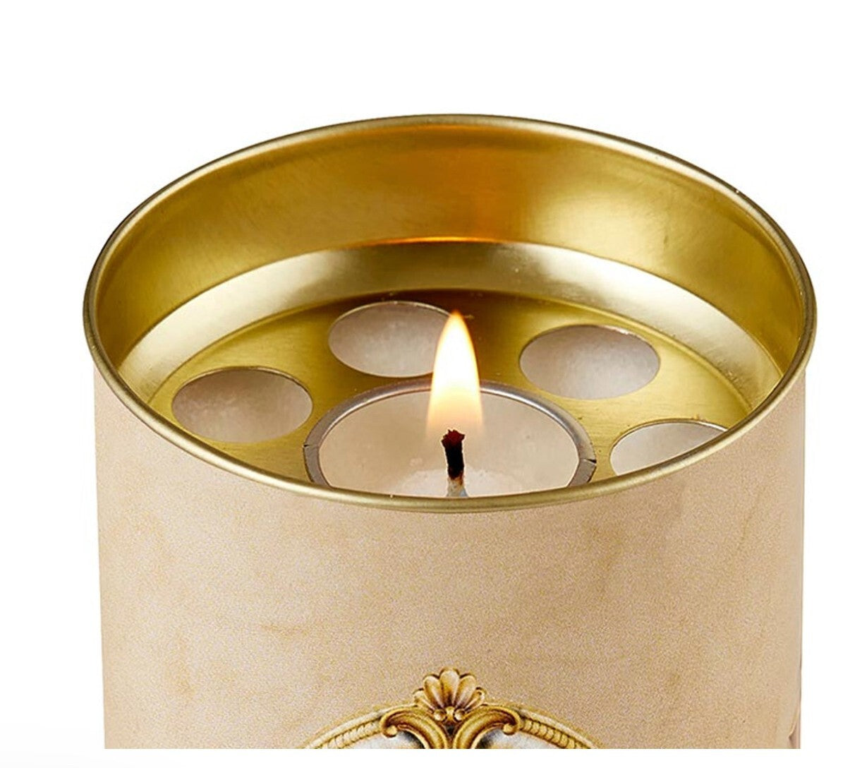 Saint Michael the Archangel  5.75" Votive Candle, New #AB-218 - Journeys of Faith
