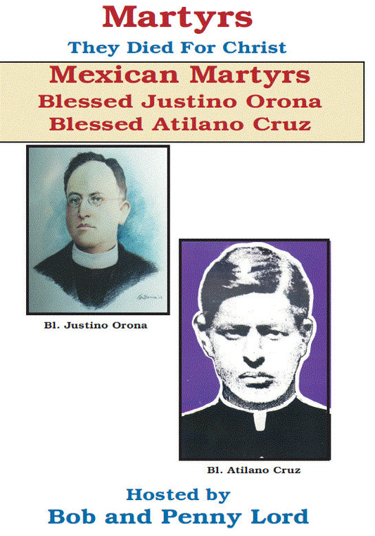 Bls.Orona & Cruz DVD by Bob & Penny Lord,New - Journeys of Faith