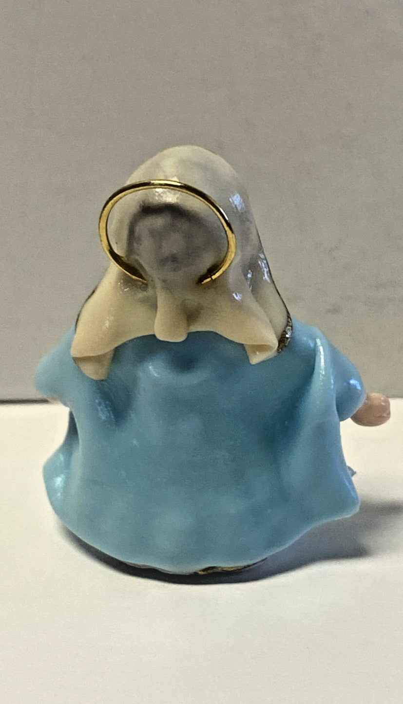 Our Lady of the Miraculous Medal Miniature 1.50" Statue, New From Colombia #L043