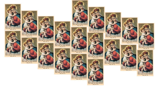 Our Lady of Good Remedy Prayer Card 20 Pack PC-124