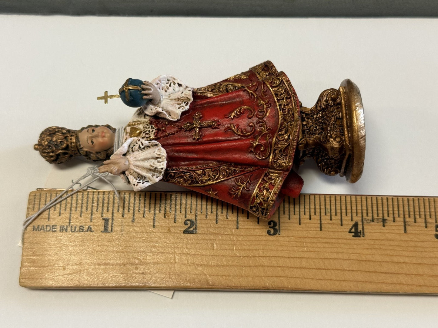 Infant Jesus of Prague 4" Statue, New #RM-04 - Journeys of Faith