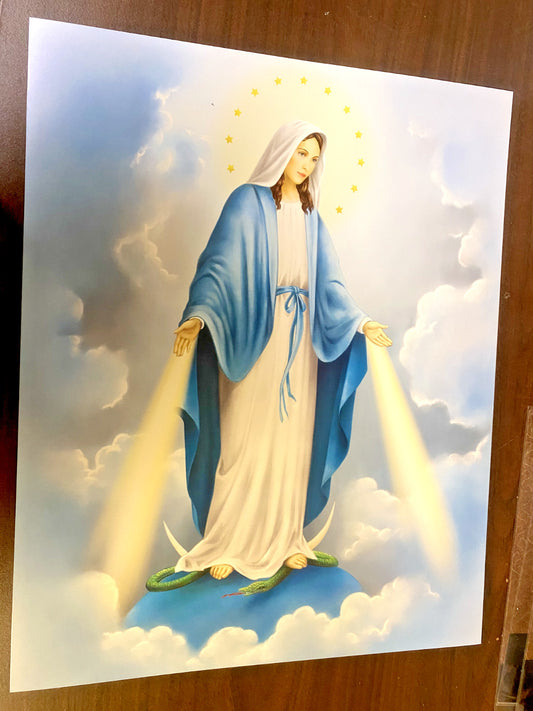 Our Lady of Grace 16" x 20" Poster, New. #AB-065 - Journeys of Faith