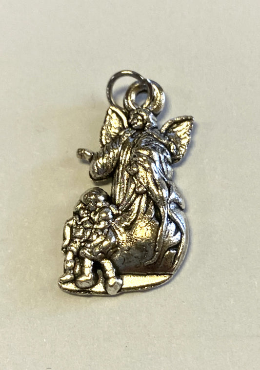 Guardian Angel  7/8" Devotional Charm, New - Journeys of Faith