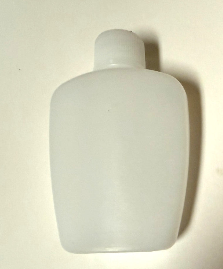 Holy Water Bottle With  Screw On Cap, 2 oz. New #AB-342-R2