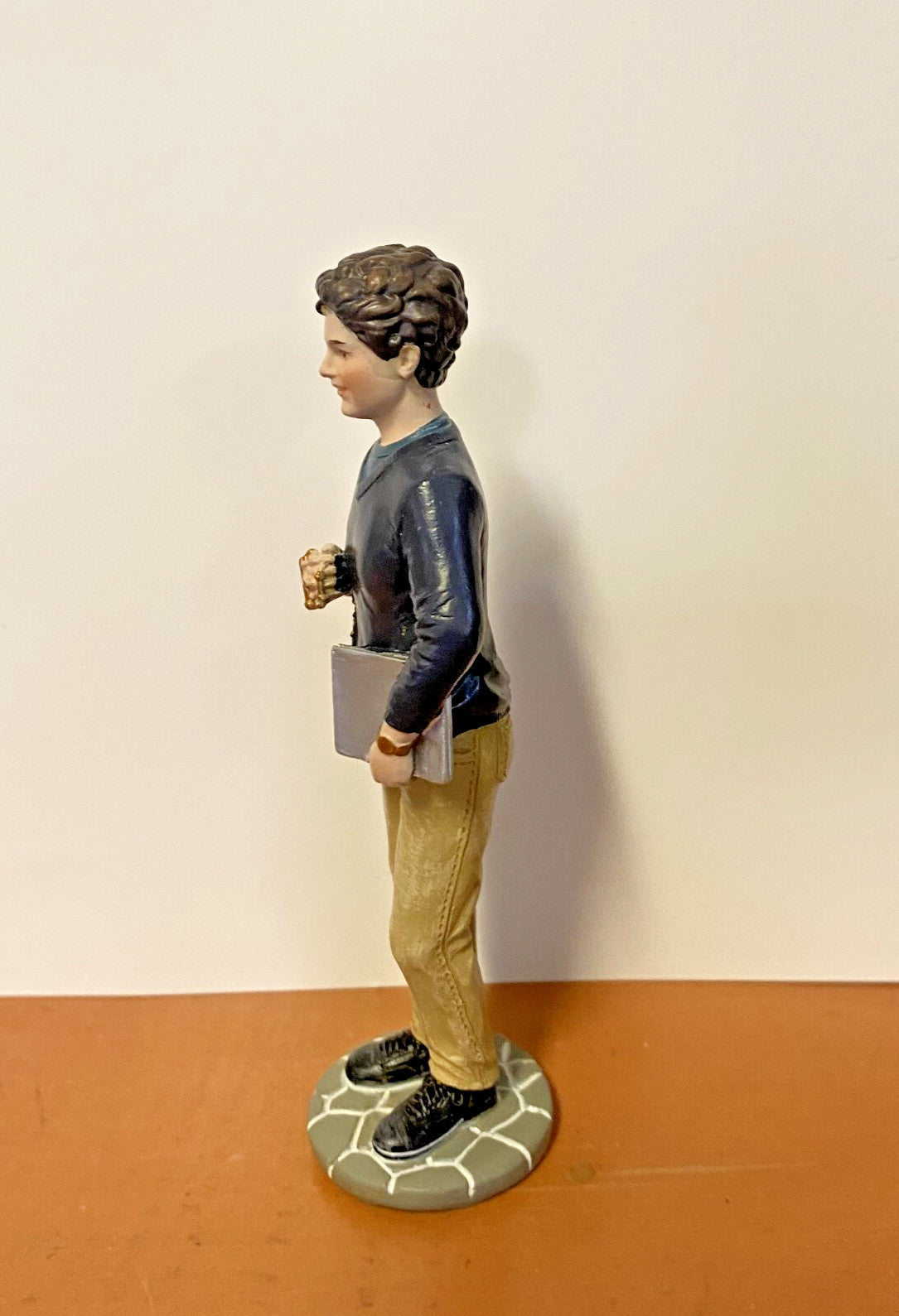 Bl Carlo Acutis Apostle of the Eucharist Statue 4 Inch Resin with Prayer Card #RM-44