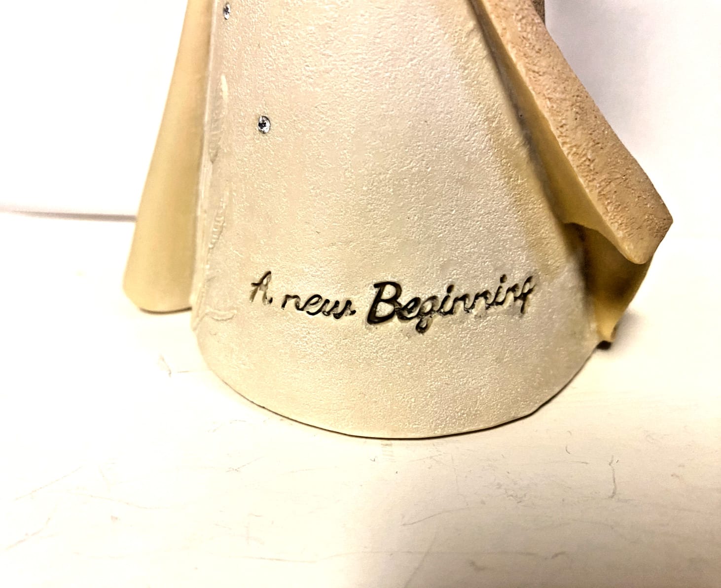 Foundations by Enesco 7.5" "A New Beginning" Angel, New #Gftshp-6 Enesco Collectibles:Decorative Collectibles:Sculptures & Figurines