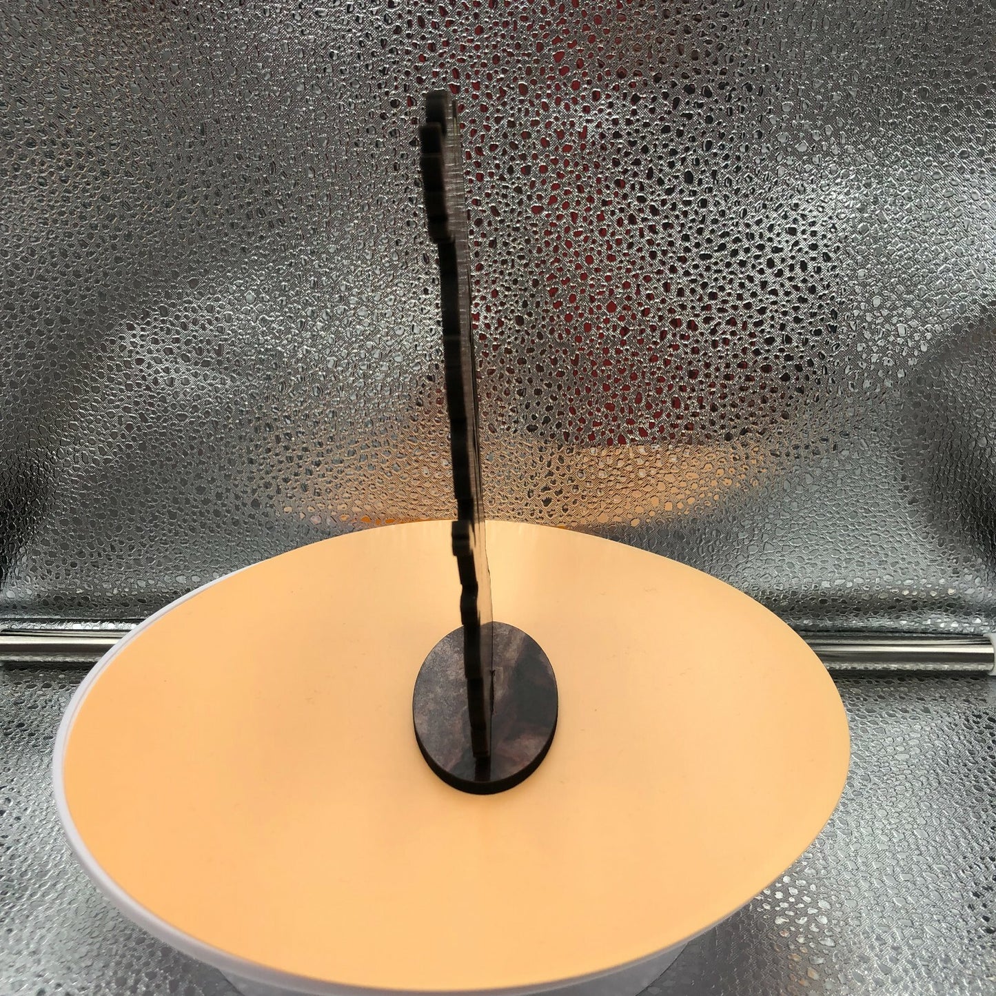 Saint Michael The Archangel 6" Laser Image on Thin Wood Statue, New #AB-033 - Journeys of Faith