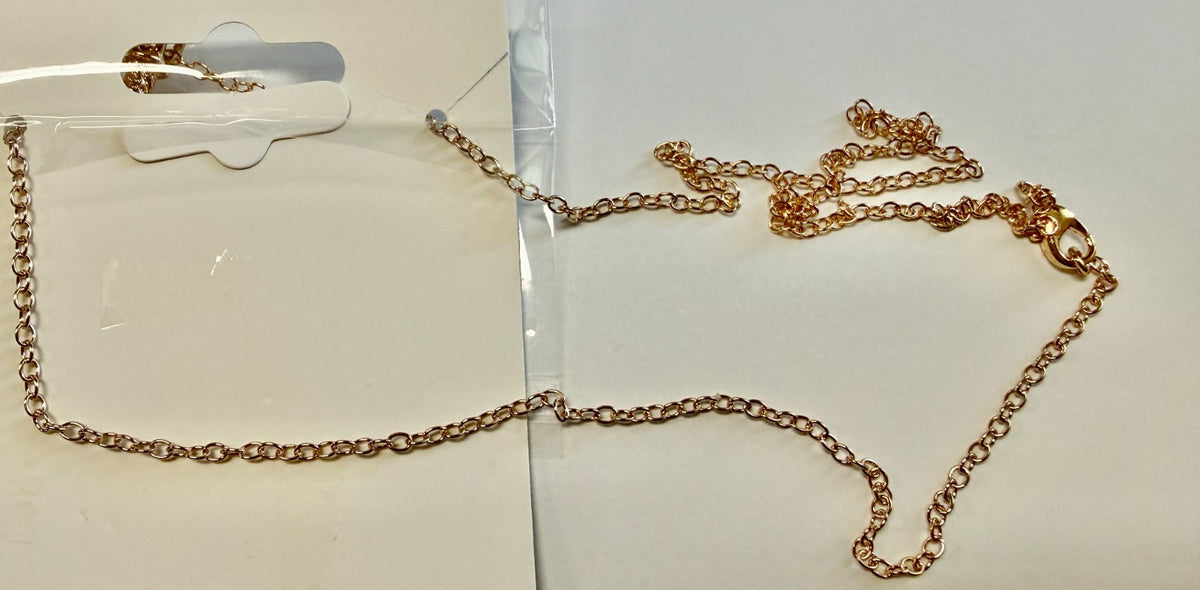 Gold Nail Cross  Necklace, New #Gftshp-231-R2 - Journeys of Faith
