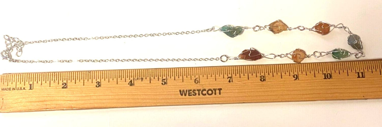 Wooden Stone 22-inch necklace from Journeys of Faith featuring Christian religious symbol, with engraved details and natural finish.