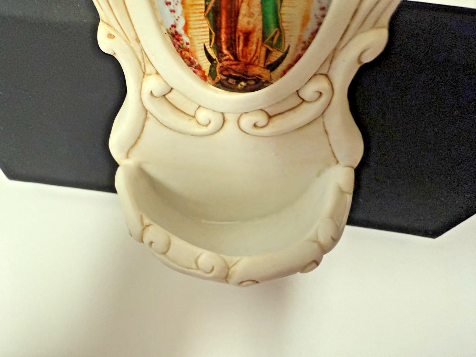 Our Lady of Guadalupe Holy Water 6.75" Font, New #AB-137 Journeys of Faith Collectibles:Religion & Spirituality:Christianity:Holy Water Fonts
