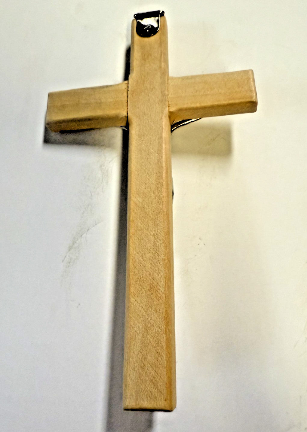 6" Natural Wood Crucifix, New #AB-366-R2 - Journeys of Faith