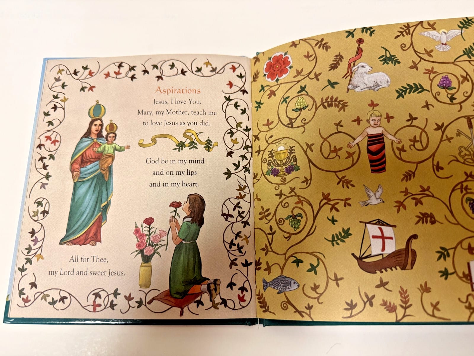 Children's First Book of Prayers Hardcover Book, New #AB-428-R2 Journeys of Faith Collectibles:Religion & Spirituality:Christianity:Other Christian Collectibles
