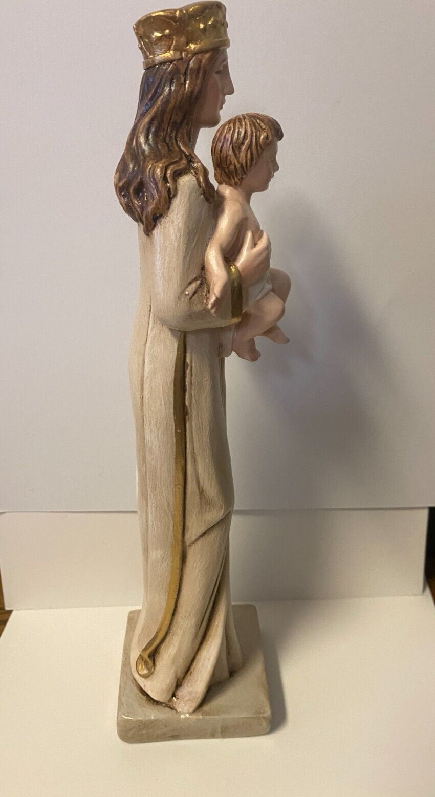 Our Lady of the Island Hand Painted  10" Statue,  New  from Colombia #L025/5516 - Journeys of Faith