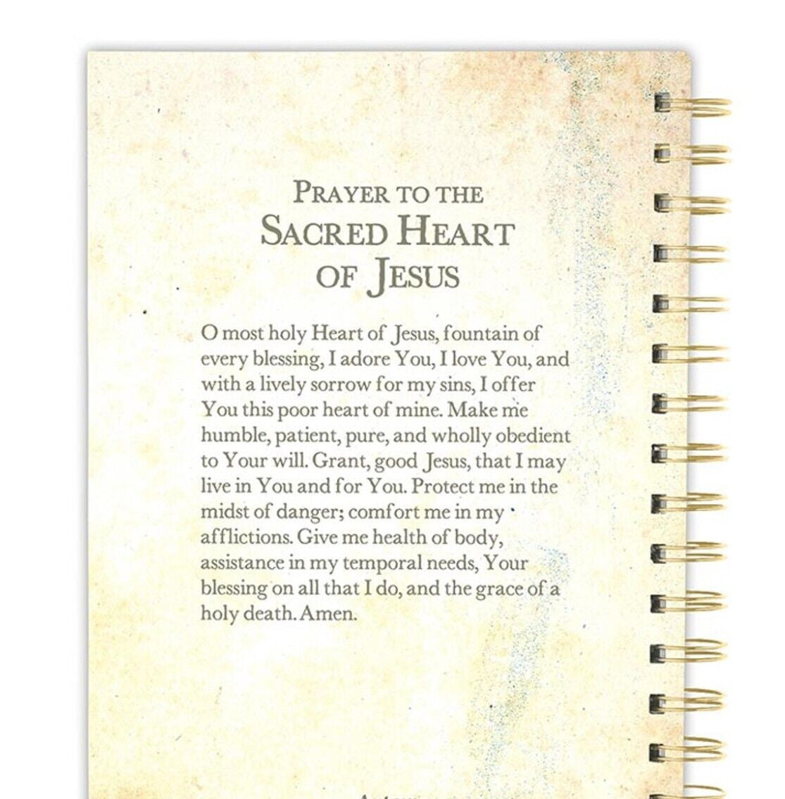 Sacred Heart of Jesus Hardcover Journal/Notebook, New #AB-215