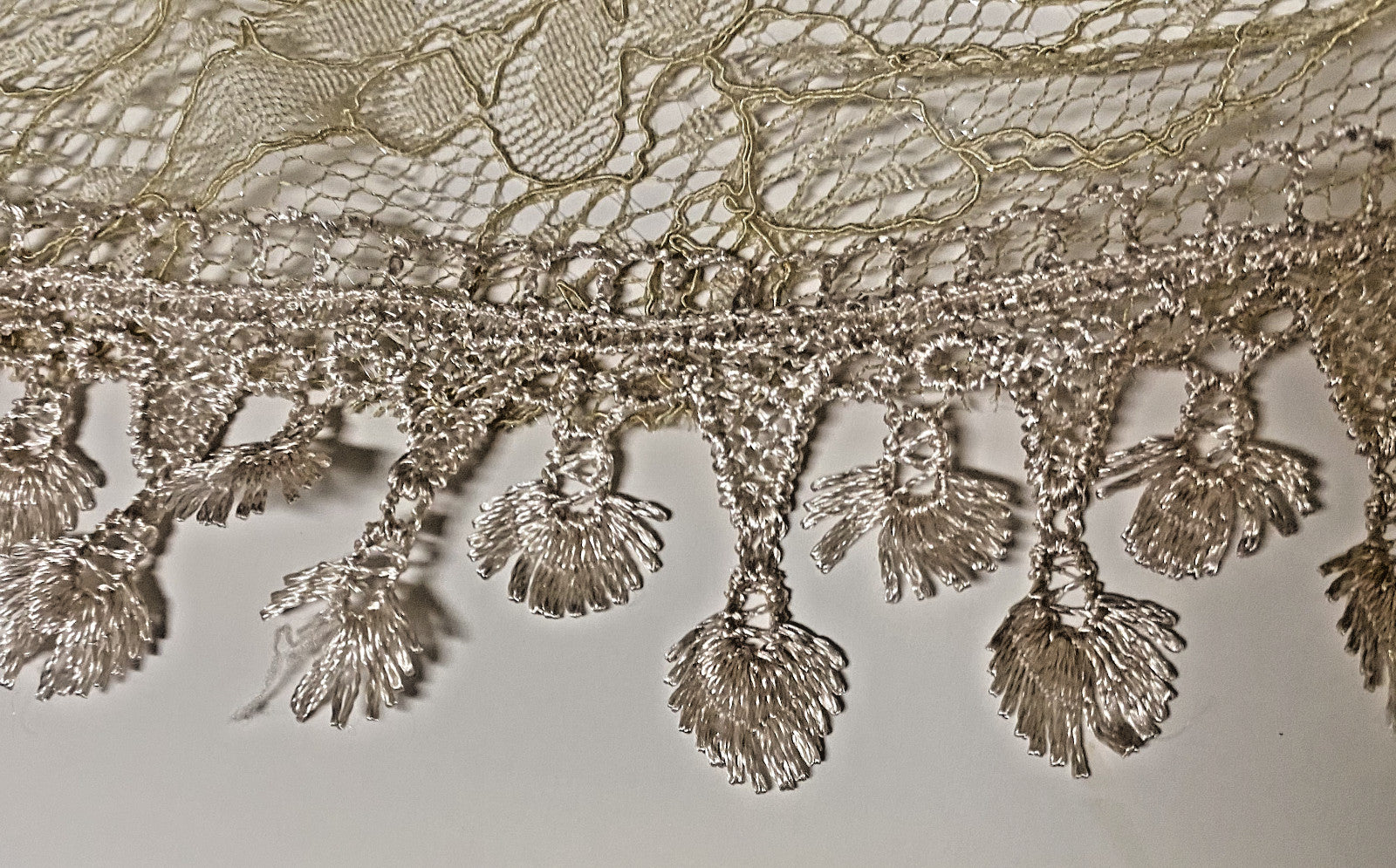 Women's Light  Khaki Lace Church Veil, New #AB-287-R2 - Journeys of Faith