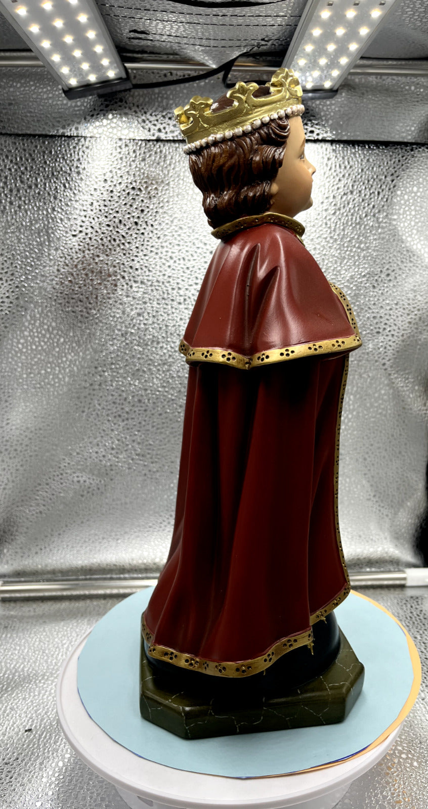 Divine  Child Jesus King of Love Statue 14", New from Colombia #F011