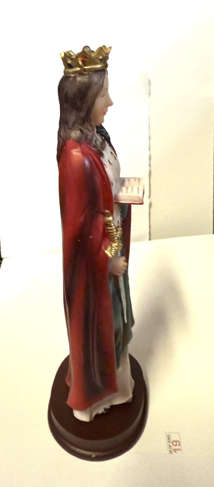 Saint Dymphna 8.75" Statue, New #AB-410-R2 Journeys of Faith Collectibles:Religion & Spirituality:Christianity:Statues & Figures