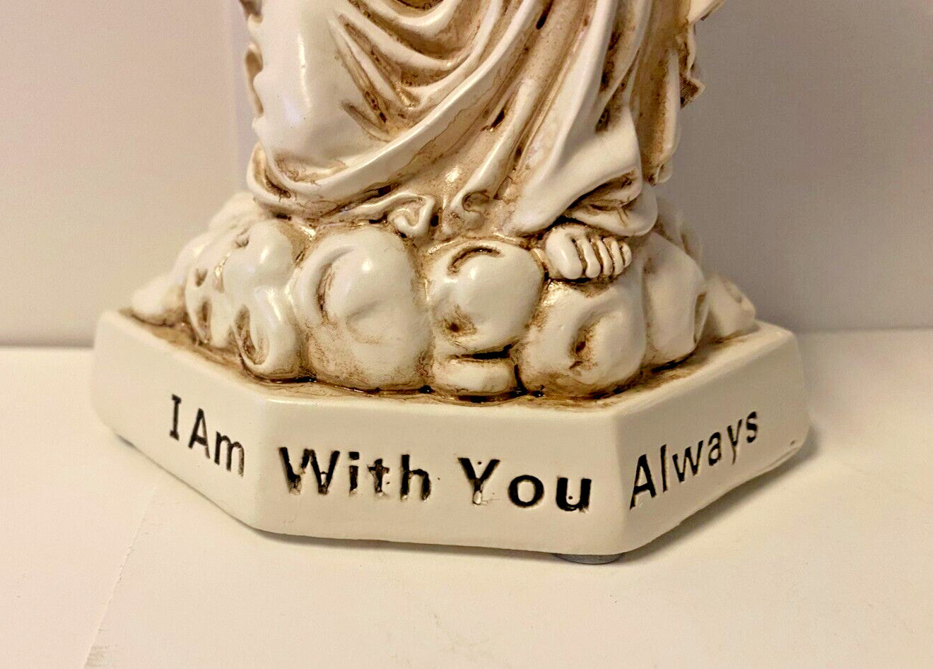 Avalon Gallery Memorial Angel figurine, 6.25 inches tall, decorative home décor angel statue with detailed features.
