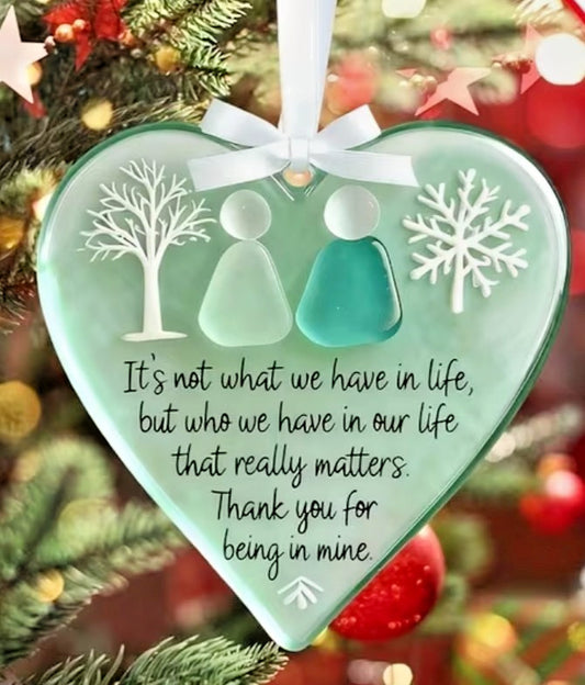 Heart Shape Friendship Ornament, New #Gftshp-236