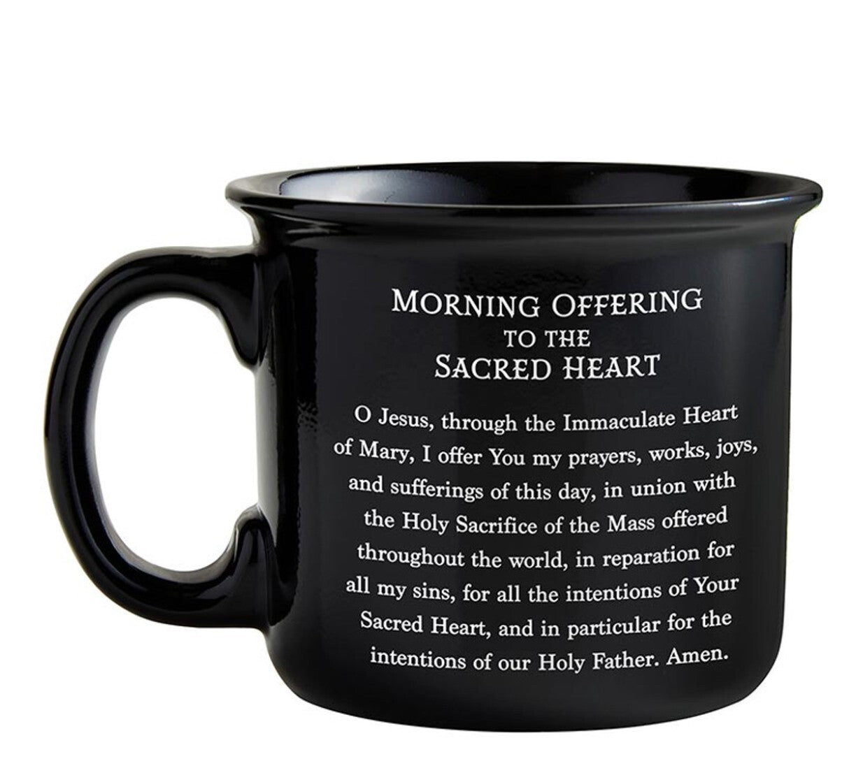 Sacred Heart of Jesus  13 oz. Cup/Mug with prayer, New #AB-283-R2 - Journeys of Faith