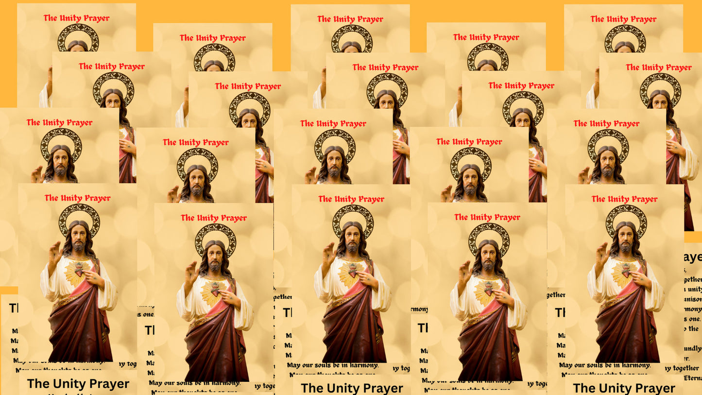 The Unity Prayer Card - Packages - Journeys of Faith