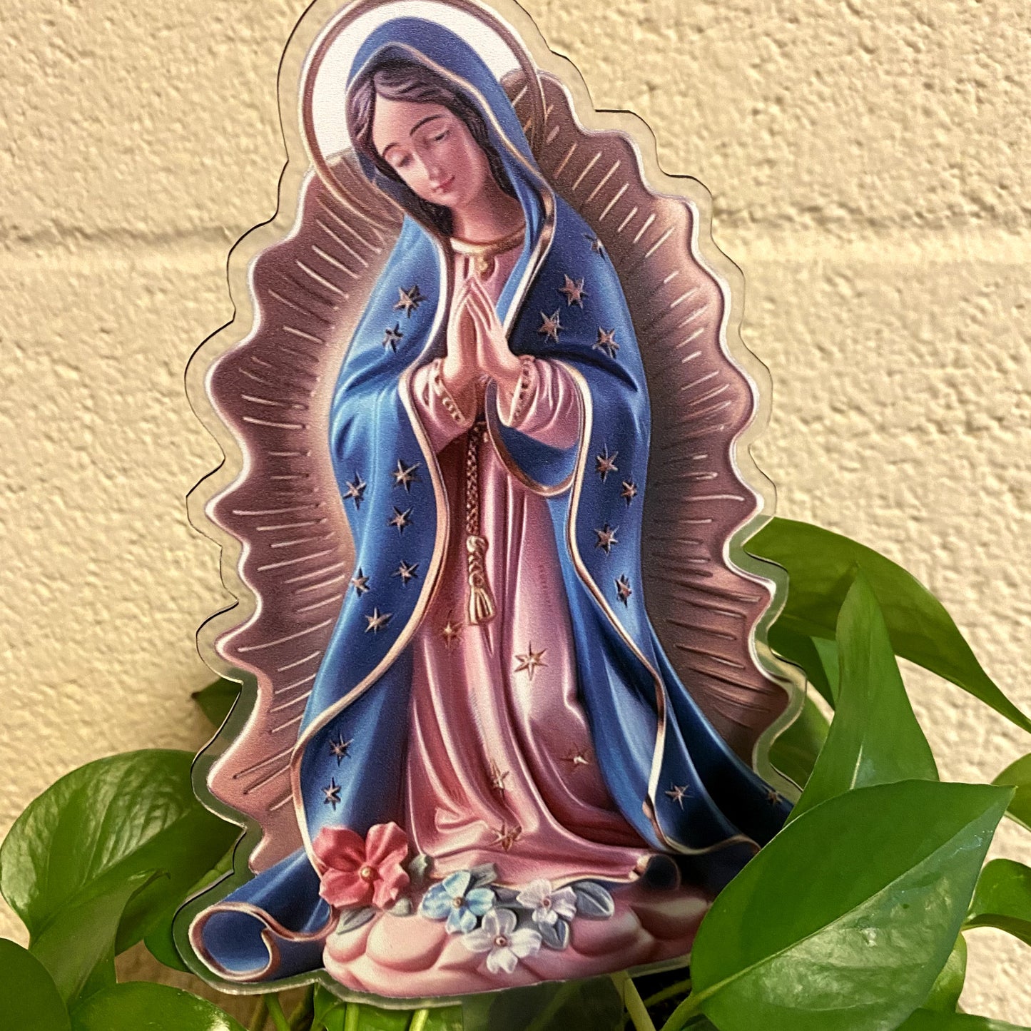 Our Lady of Guadalupe Acrylic Garden Stake, New #ALM-017-R2