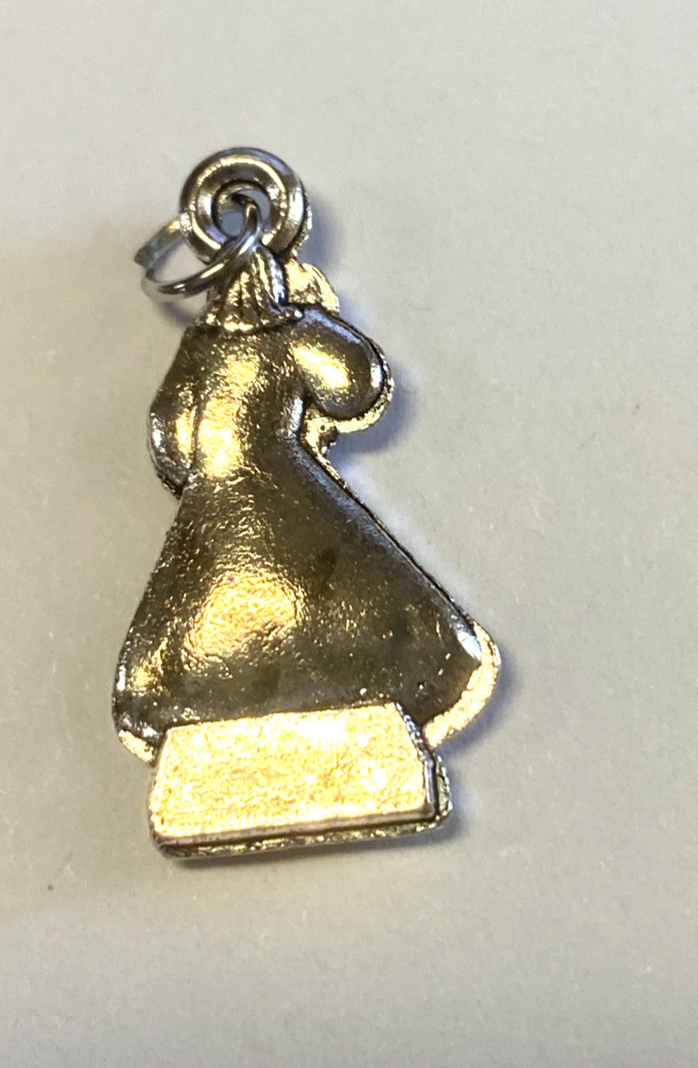 Divine Mercy  7/8" Devotional Charm, New - Journeys of Faith