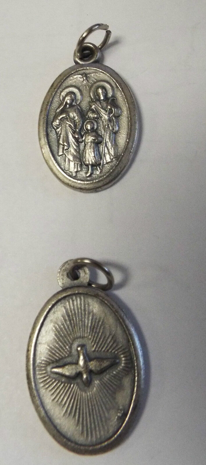 Holy Family/ Holy Spirit Medal, New from Italy