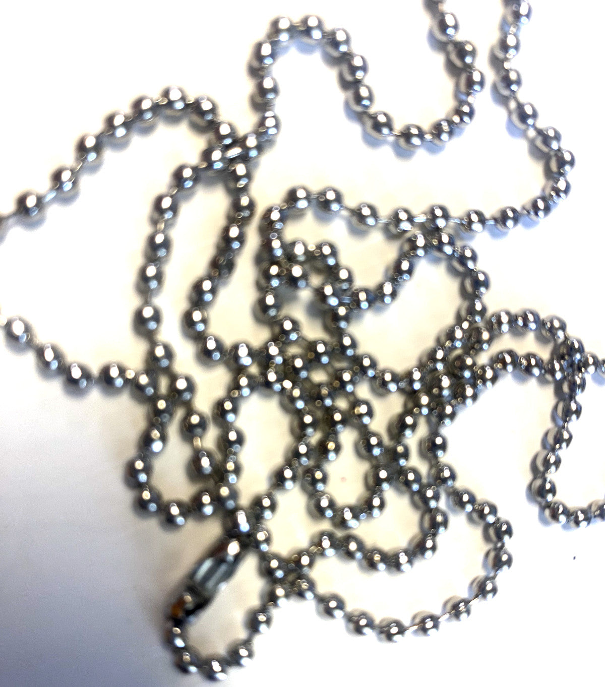 Saint Benedict 2 tone Medal Locket Necklace, 28" New #AB-049-1