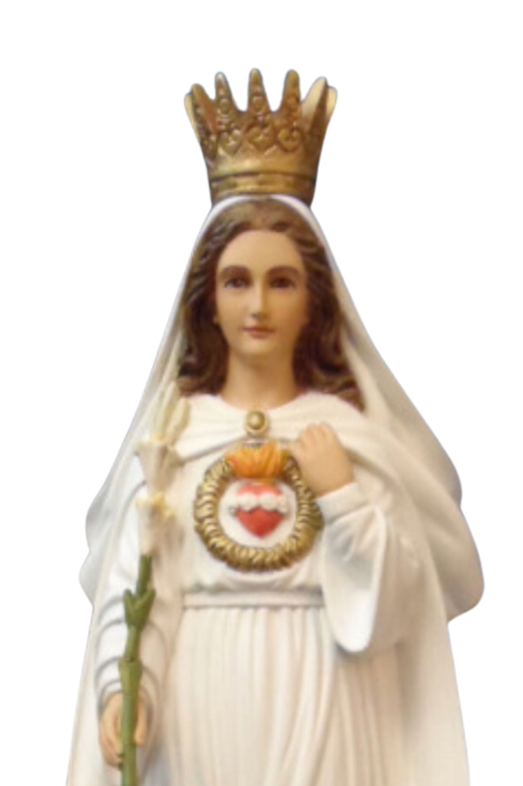 14 inch Our Lady of America Statue hand made in Colombia