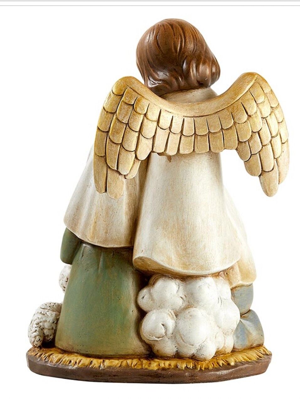 Children's Nativity with Angel 9" Figurine, New #AB-235 - Bob and Penny Lord