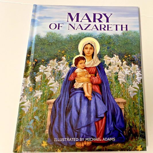 Children's Mary of Nazareth Book, New #Gftshp-178