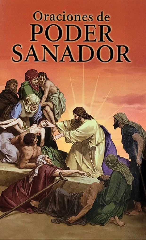 Libro de Oraciones de Poder Sanador en español, Nuevo, # AB-079 - Journeys of Faith