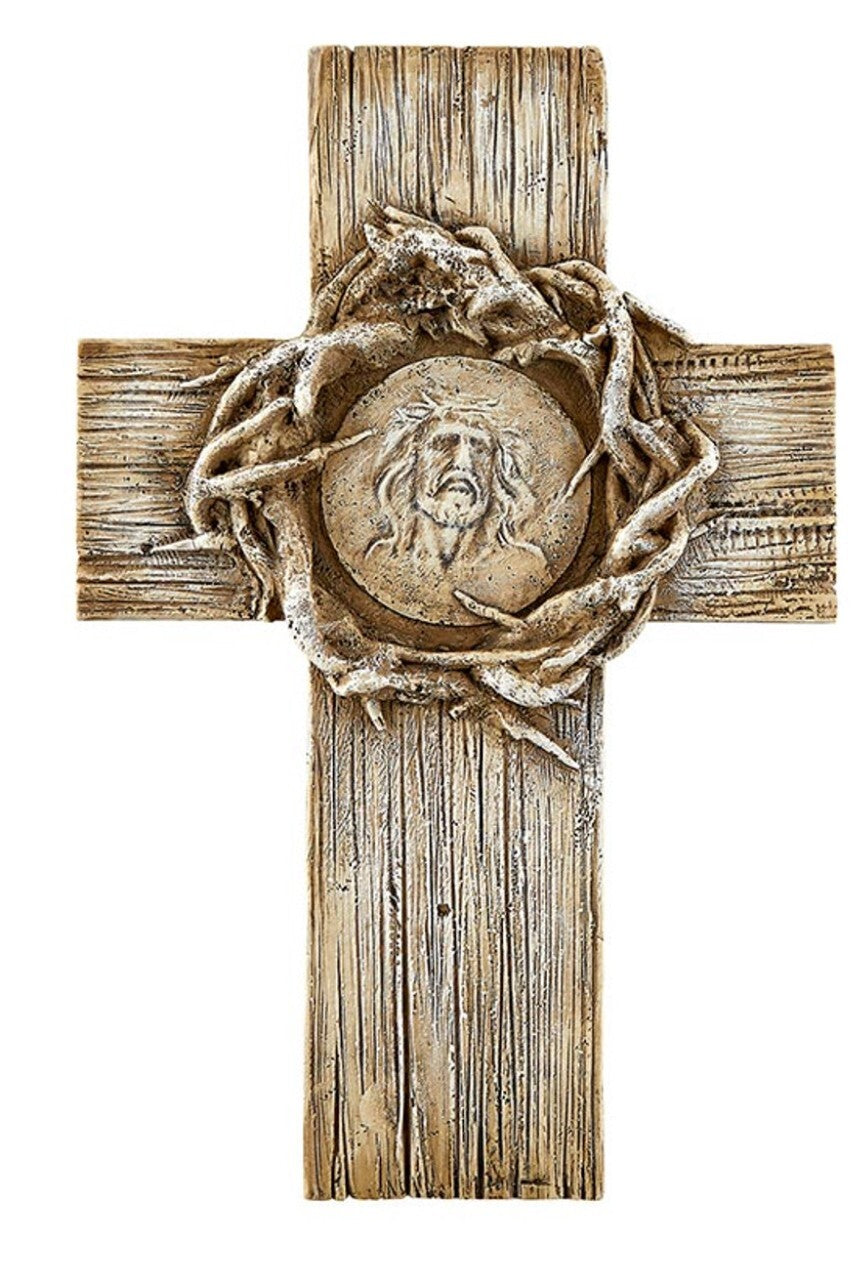 Ecce Homo Wall 9" Cross, New #AB-267-R2 - Journeys of Faith