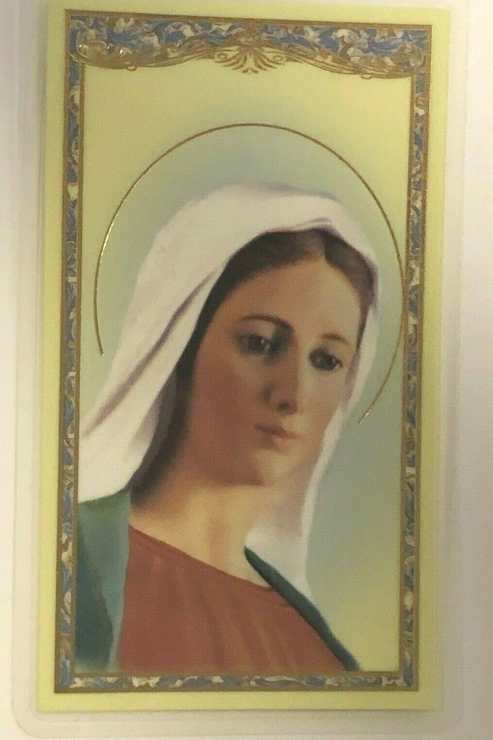 Prayer to Mother of Goodness, Love & Mercy /Our Lady of Medjugorje, New #PCL-41