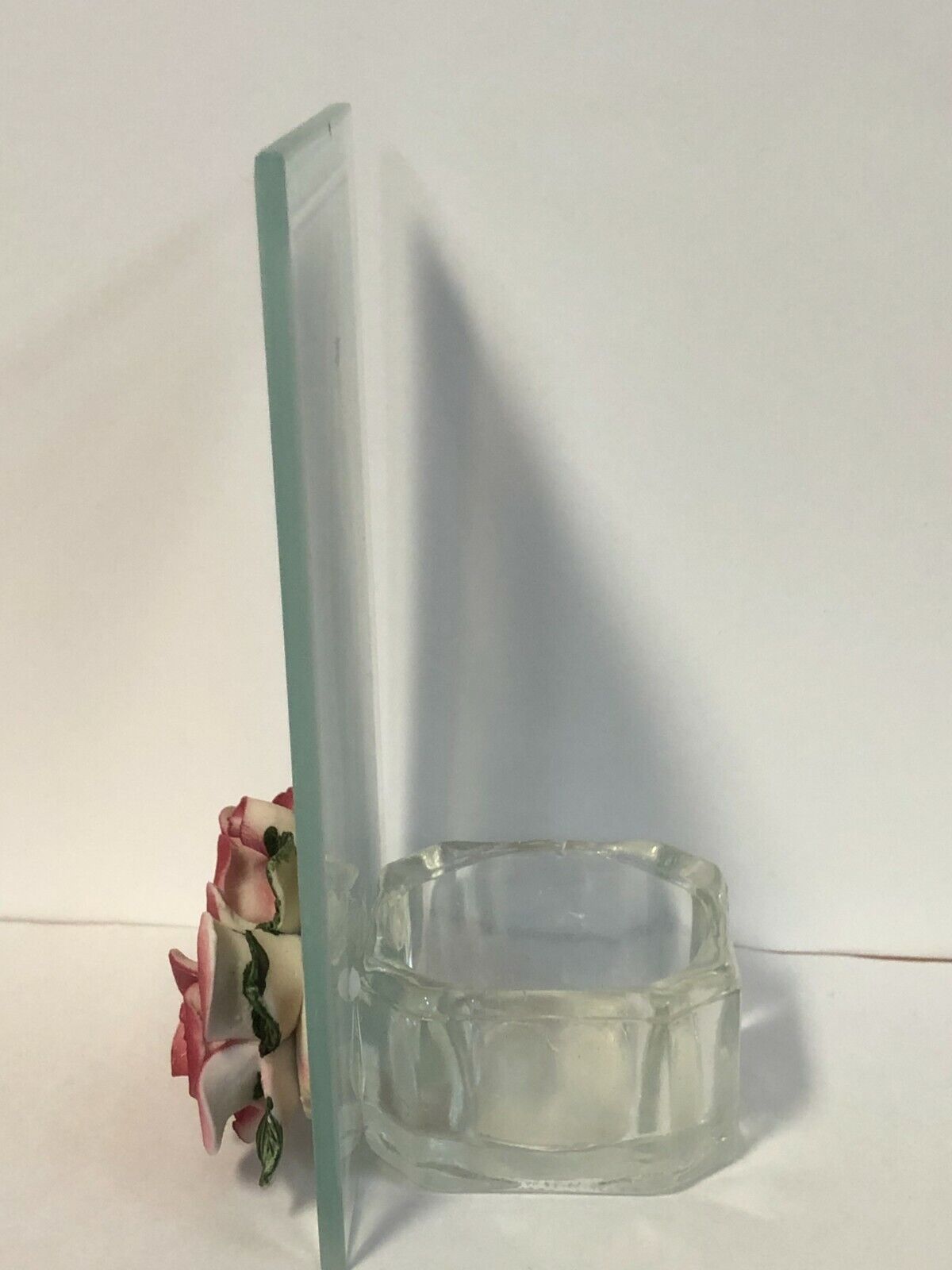 Our Lady of Guadalupe Votive Glass Holder 4.75", New