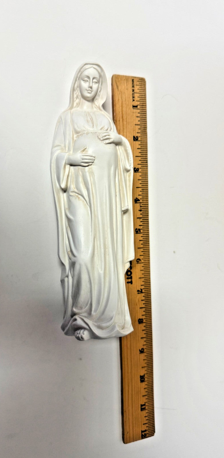 Blessed Pregnant  Mary 8"  Statue, New #AB-159