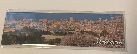 Jerusalem Magnet from Journeys of Faith featuring a Christian religious design, perfect for spiritual collectibles.
