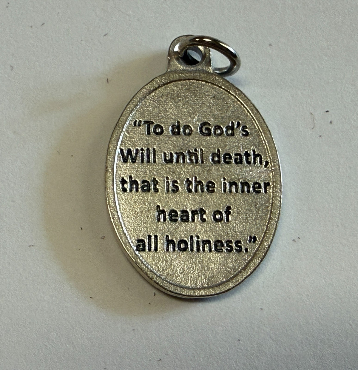 Blessed Fulton J Sheen Silver tone  1" Medal, New #MD-01